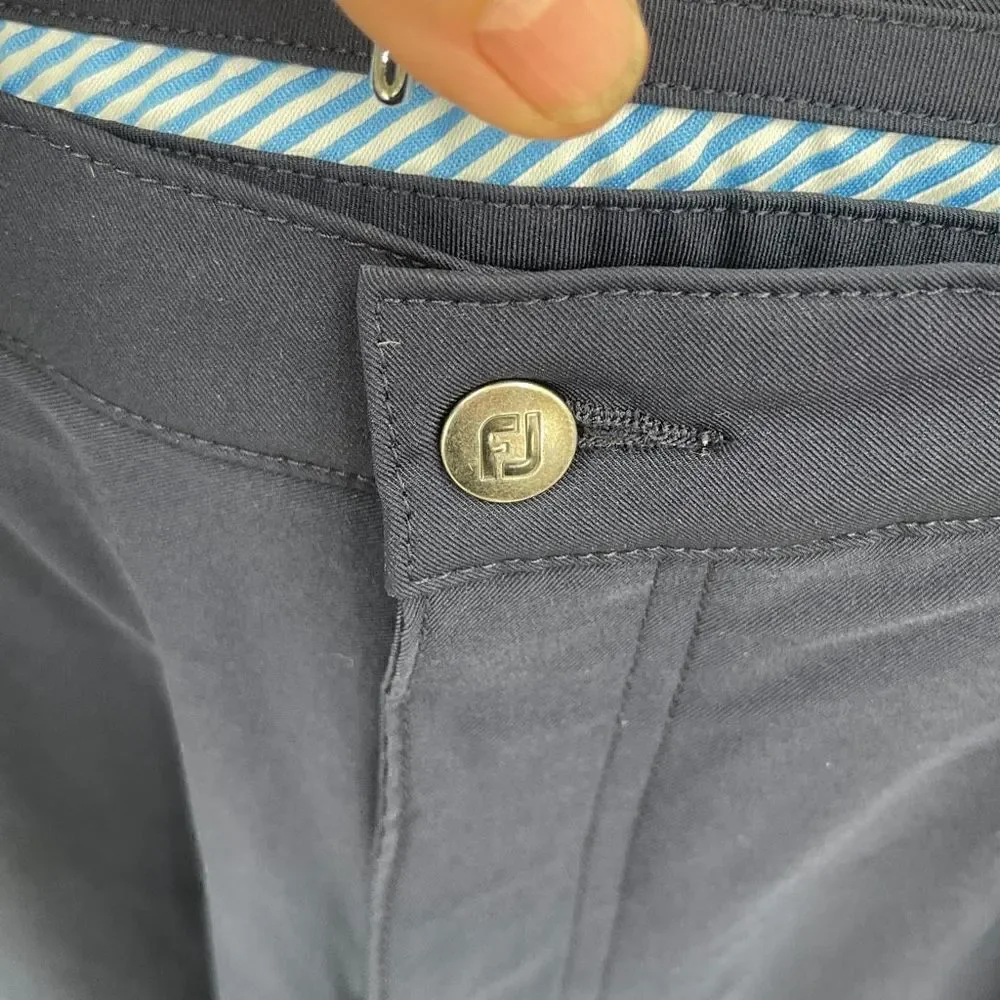 FootJoy Navy Blue Athletic Fit Stretch Performance Golf Pants Size W32/L32